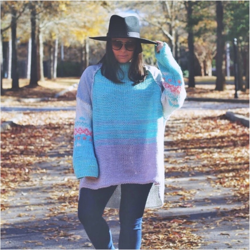 Free People | Polar Opposites Sweater | Sz S